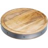 Industrial Kitchen Mango Wood Round Butchers Block