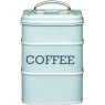 Living Nostalgia Vintage Blue Coffee Tin