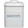 Living Nostalgia French Grey Biscuit Tin