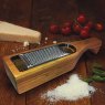 KitchenCraft World of Flavours Italian Bamboo Grater with Holder