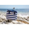 KitchenCraft Lulworth Nautical-Striped Small Cool Bag